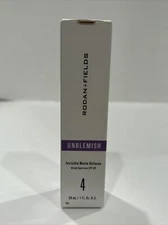 Rodan + Fields Unblemish 4 Invisible Matte Defense SPF 30 1oz Expired 2022