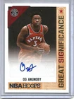 OG Anunoby 17/18 Panini NBA Hoops Autograph Rookie