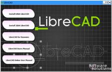 LibreCAD is a computer-aided design application for 2D design plus extras