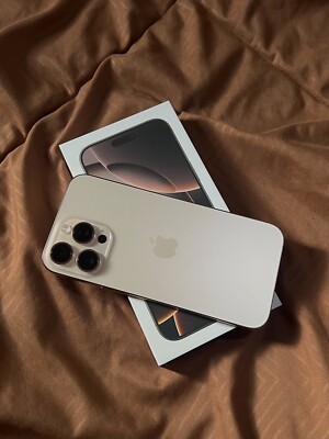 Tik Tok Installed Apple iPhone 16 Pro - 512 GB - Desert Titanium (AT&T)