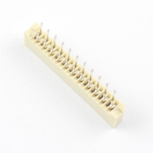 10Pcs FPC FFC 1mm 1.0mm Pitch 22 Pin Dual Contact Straight Ribbon Flat Connector - Picture 5 of 6