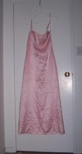 1969 Princess Satin Pink Formal Cocktail Dress