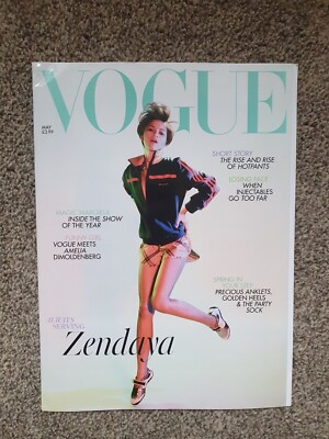 Vogue Magazine: Zendaya, Kate Moss, Amelia Dimoldenberg, Dionne Brown, May 2024