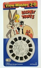 Viewmaster 3-D Looney Tunes Set of 3 Reels