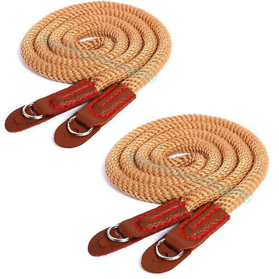 Pcs) Brown Soft Cotton Shoulder Neck Strap Canon Powershot SX740