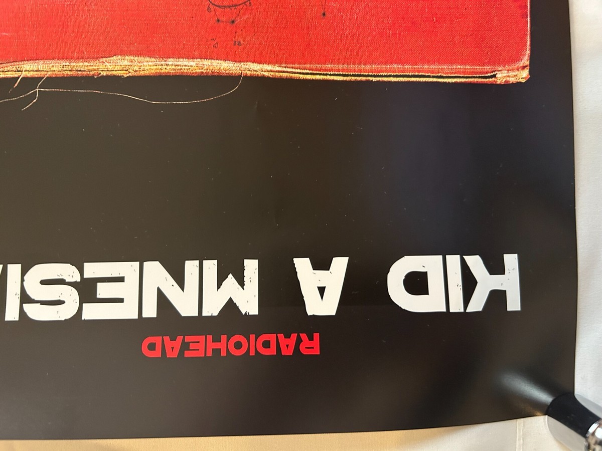 RADIOHEAD / Kid A Mnesia 2021 Japan Original Promo Poster A2