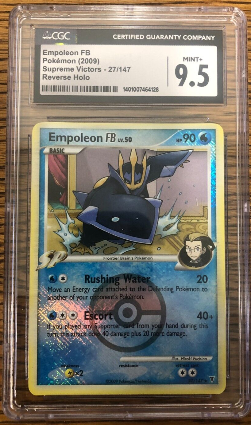 Empoleon FB - 027/147 Supreme Victors - Reverse Holo CGC Graded 9.5 Mint+