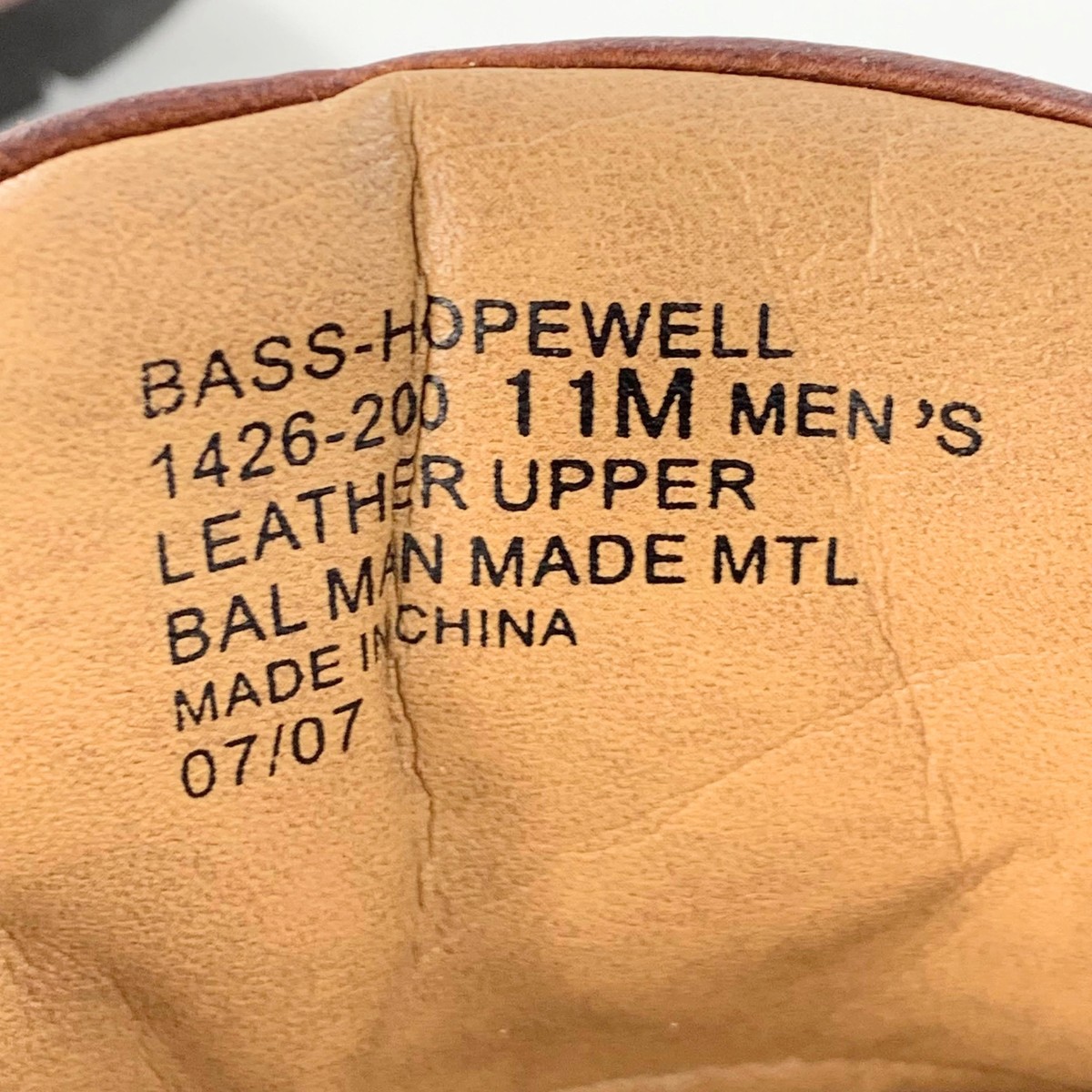 Bass Hopewell Men Shoes Hiking Brown Leather Outdoors Weatherproof Boots Sz 11 Amazon.com | BASS OUTDOOR MEN main image 2