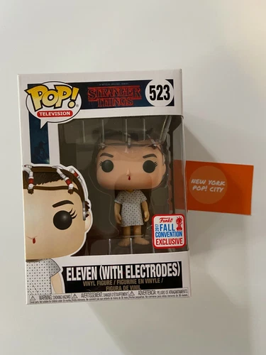 Funko Pop Stranger Things Eleven with Electrodes #523 NYCC Exclusive