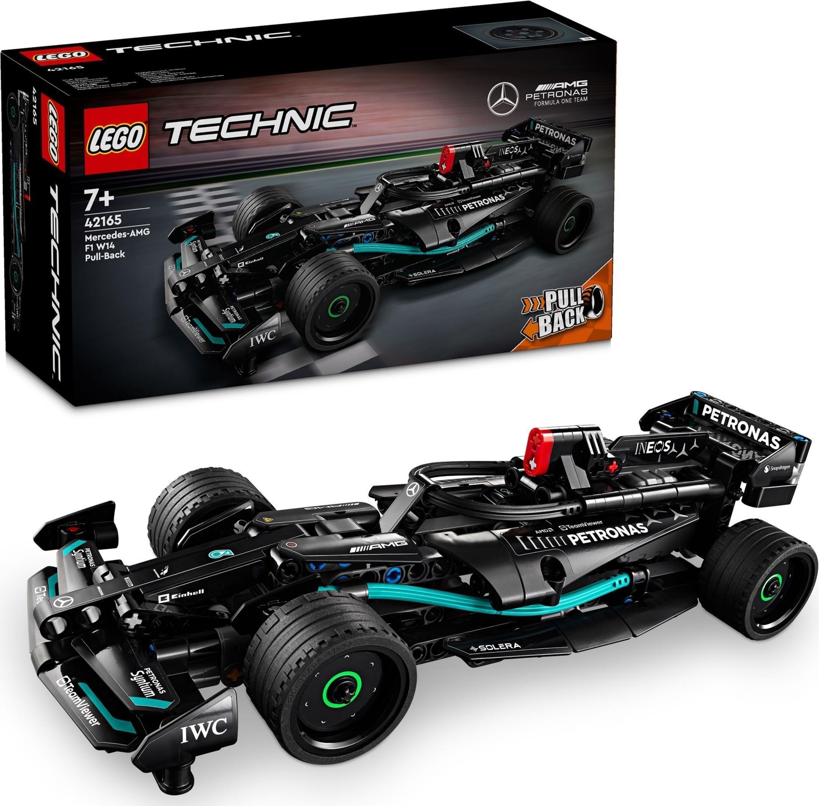 Merchandising Lego: 42165 - Technic - Mercedes-AMG F1 W14 Pull-Back