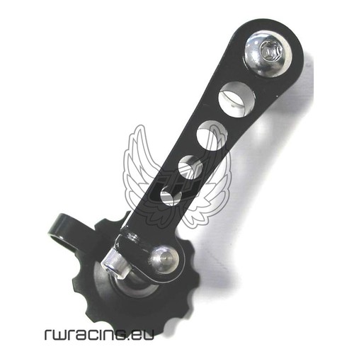 Tendicatena per bici a velocità singola, stabilizzatore per catena per bici pieghevole catene per deragliatore posteriore guida accessorio per regolazione velocità singola