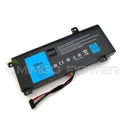 New G05YJ 0G05YJ Battery for Dell Alienware 14 P39G A14 M14X R3 R4 14D ...