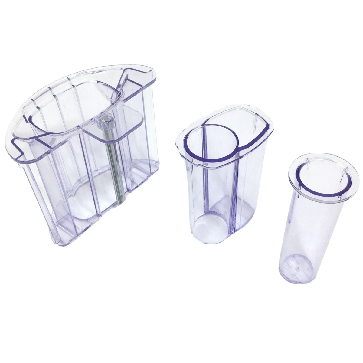 Set of 3) KitchenAid KFP0922 3-in-1 Feed Tube w/ Small & Medium