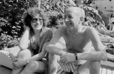 Andrea Ferreol Michel Audiard 4th meeting of Philip Morris Fo 1981 Old Photo