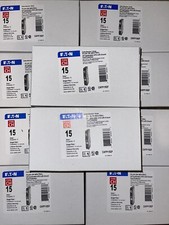 CHFP115DF 10 PCS EATON CUTLER HAMMER 1P 15A DUAL FUNCTION AF/GF CIRCUIT BREAKERS