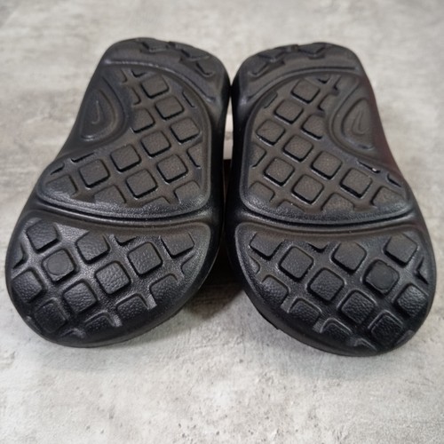 Nike Aqua Swoosh Sandalias Negras Infantes Talla UK 4.5 - 5 C con caja dañada - Imagen 5 de 11