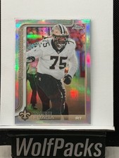 2025 Topps Chrome Football - Taliese Fuaga New Orleans Saints #219 Refractor