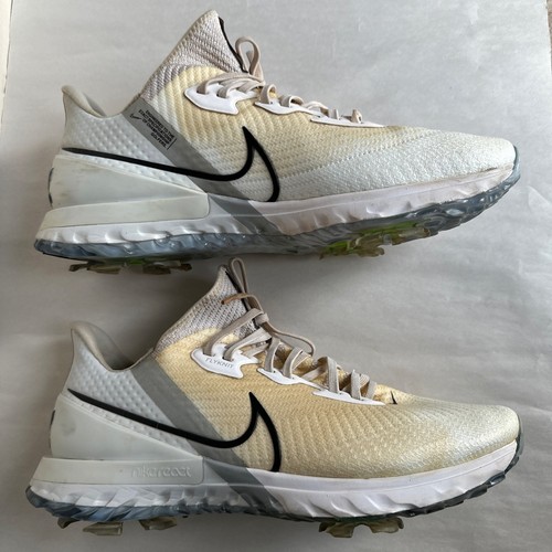 Nike Golf Mens Size 11W React Air Zoom Infinity Tour White Soft Spike CT0541-100 - Picture 20 of 24