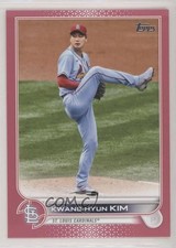 2022 Topps Series 1 Mother's Day Hot Pink 8/50 Kwang-Hyun Kim #151 06ee