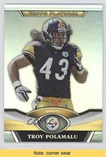 2011 Topps Platinum Troy Polamalu #3 HOF READ 0j0