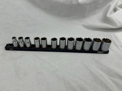 Mac Tools 14pc 3/8'' Drive Metric Chrome Precision Torque Socket Set SXM146BRPT