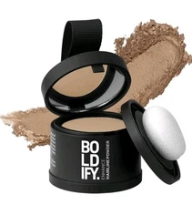 BOLDIFY®Hairline Powder - Root Touch Up Hair Color for Gray Coverage, Free S&H