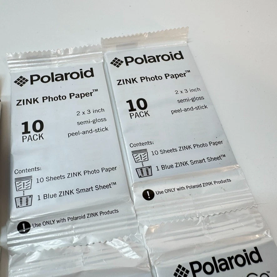 Polaroid PoGo 2x3" Zink Photo Paper 150+ Sheets New - Past Best-By Date - Image 3 of 4