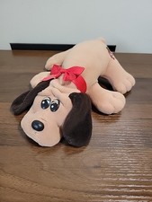Tonka Pound Puppy 1985 Vintage Plush Brown Dog Toy Play 80's
