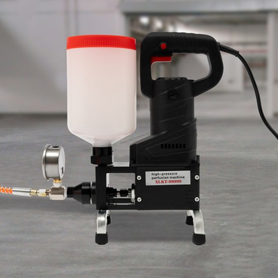#ad 1100W High Pressure Grouting Machine 7111PSI 1.32Gal Barrel Leak Repair Tool $149.59
