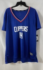 Fanatics NBA Women's LA Clippers Terance Mann #14 Fastbreak Jersey Blue NWT 2XL
