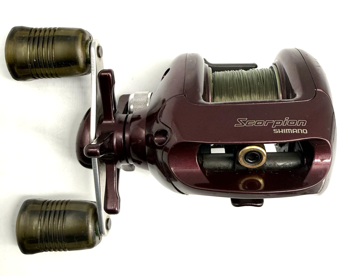 Shimano Scorpion 1500 Right Handed Baitcasting Reel with Box JAPAN