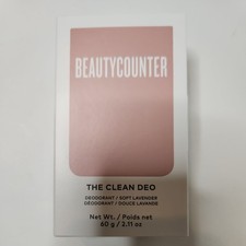 Beautycounter The Clean Deo Deodorant Soft Lavender 2.11oz Refillable New
