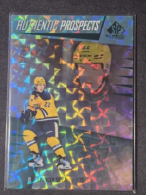 23-24 CHL SPGU Spencer Sova Authentic Prospect Rookie #/249     Teal Variant 