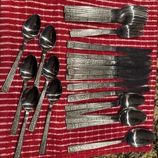 Imperial SERTA International Flatware Misc Set 30 Pieces See Description