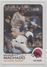 2022 Topps Heritage High Number Team Name Color Swap Variation Manny Machado 2f9