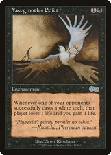 MTG Yawgmoth's Edict USG English NM