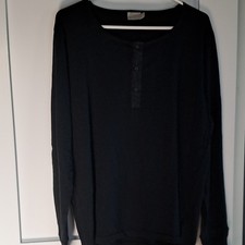 Harley-Davidson Black Long Sleeve XL 100% Cotton T-Shirt Made in USA