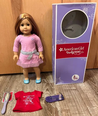 18" American Girl Doll Truly Me #35: Layered Straight Red Hair, Brown Eyes - Image 1 of 4