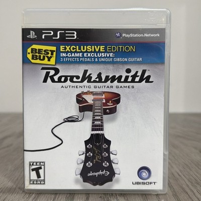 Rocksmith Best Buy Exclusive Edition Playstation 3 Cib Mint With Poster Tested 