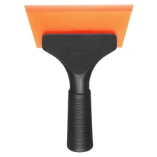 Squeegee 5 Inch Water Blade Shower Squeegee for Car Window Glass Door, Orange