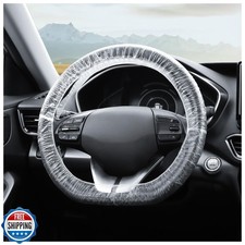 100PCS Disposable Steering Wheel Covers,Disposable Steering Wheel