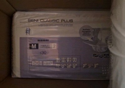 TOP+NEU !!! Seni Classic Plus Windelhosen Medium Gr. M 30 Stück Inkontinenzhosen