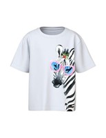 Name IT T-Shirt Nmfvotea Ss, GrößE M, Blau, Baumwolle, Kurzarm