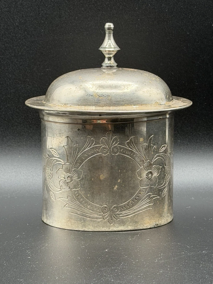 silverplate tea caddy products for sale | eBay