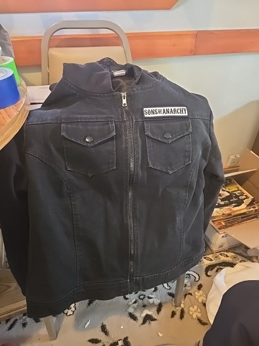 sons of anarchy zip up hoodie Xl Kid's (A224) - Picture 1 of 3