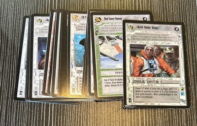 Star Wars CCG Hoth Card BB C/U/F LS Light Side LS Singles You Pick