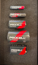 DURACELL INDUSTRIAL PROCELL INTENSE AA, AAA, C, D & 9V BATTERIES BATTERY
