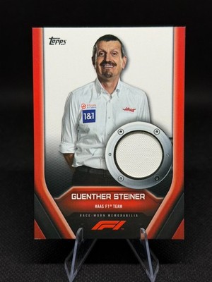 2022 Topps Formula 1 - F1 Relics Guenther Steiner #F1RL-GS