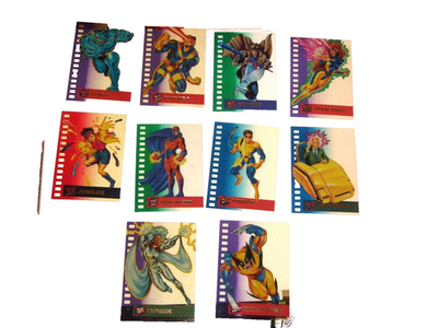 1995 FLEER ULTRA X-MEN SUSPENDED ANIMATION INSERT 10 CARD SET
