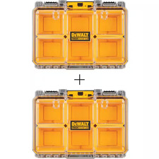 Toughsystem 2.0 6-compartment Small Parts Organizer 2 Pack